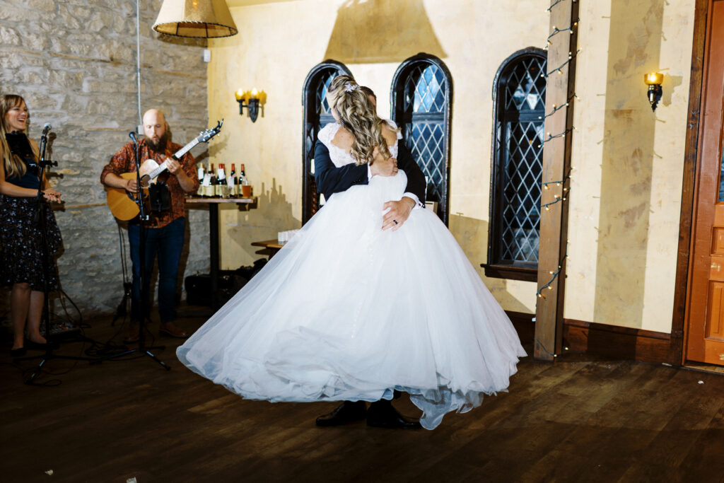 The first dance at Aster Weddings & Events wedding