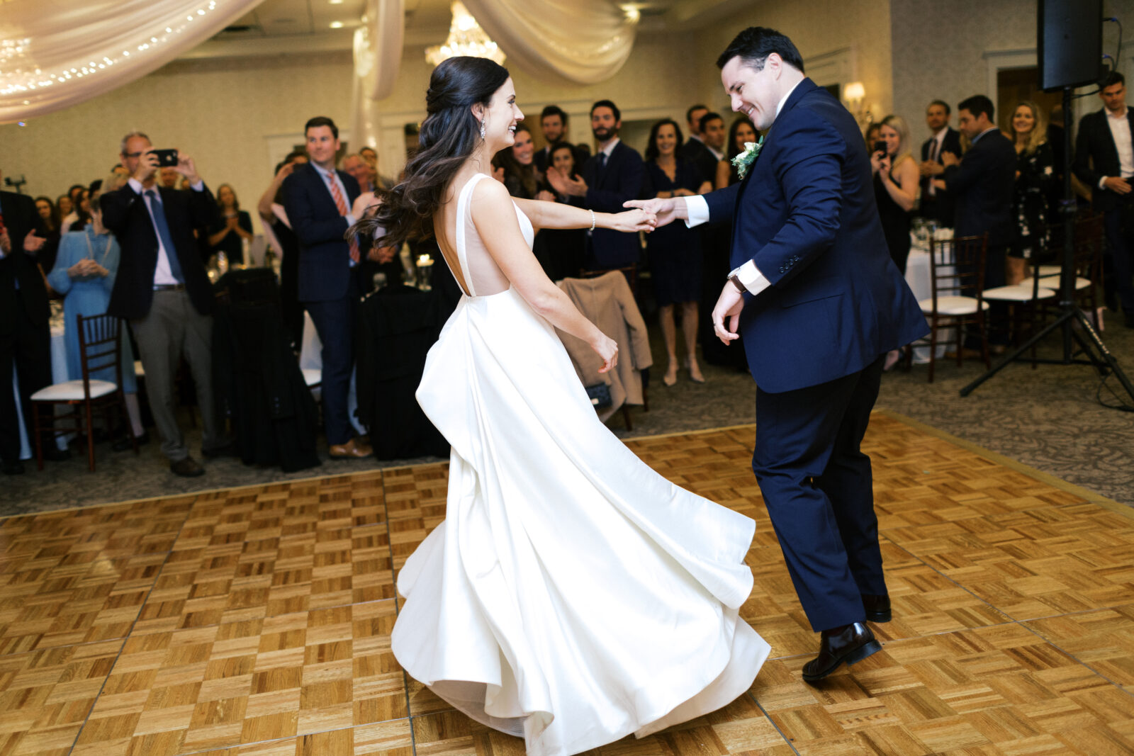 First Dance of bride and groom.