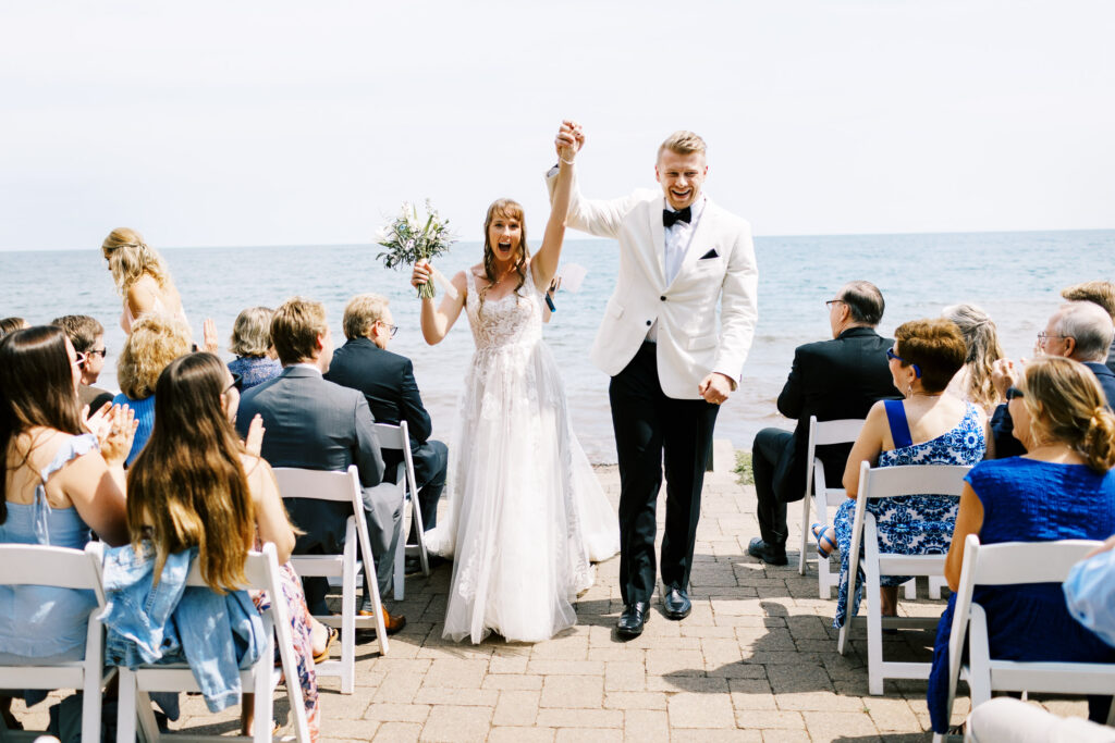 Just Married! on North Shore in Minnesota