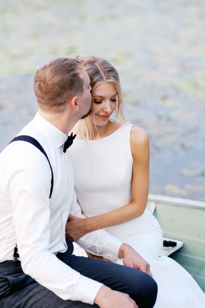 Minnesota wedding photographer captures magic moment of Groom and bride. | Toly Dzyuba Photography