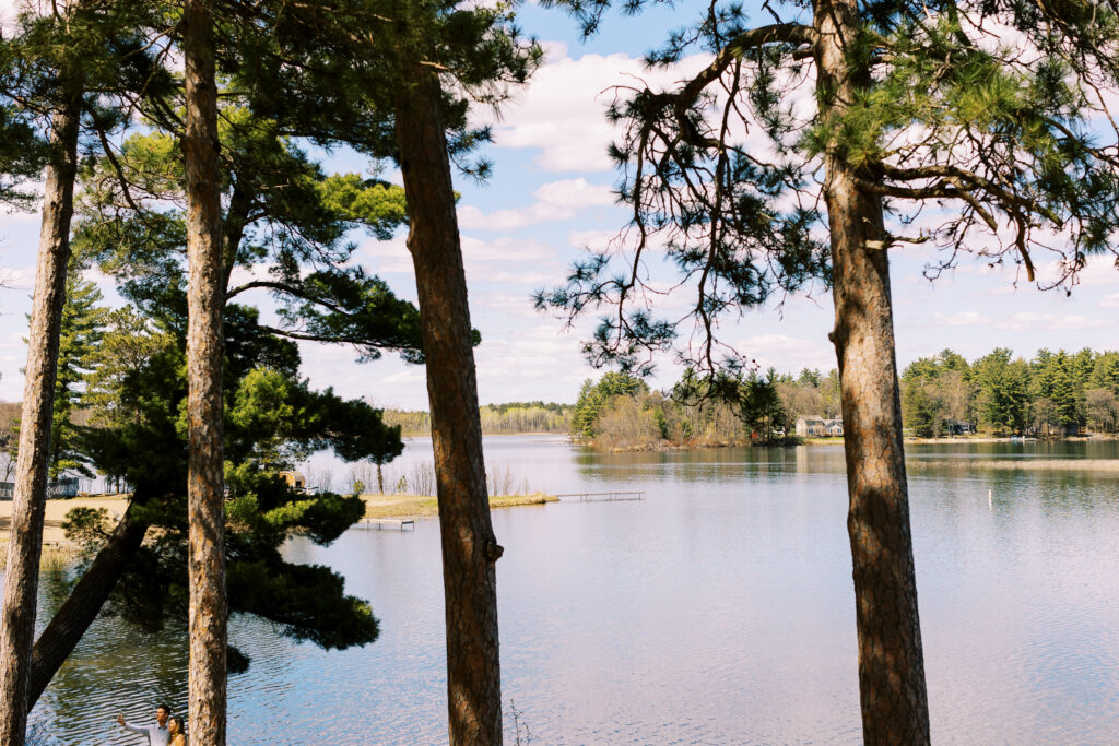 Lake view wedding at Catalyst at Nature Link.