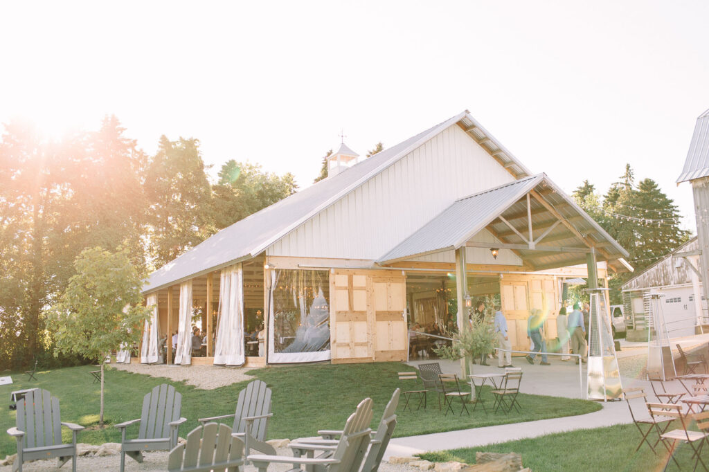 wedding venue at Legecy Hill Farm
